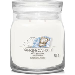 Yankee Candle Aromatická sviečka Signature sklo stredná Soft Blanket 368 g Yankee Candle Aromatická sviečka Signature sklo stredná Soft Blanket 368 g