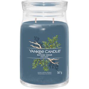 Yankee Candle Aromatická sviečka Signature sklo veľké Bayside Cedar 567 g Yankee Candle Aromatická sviečka Signature sklo veľké Bayside Cedar 567 g