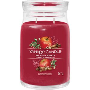 Yankee Candle Aroma tická sviečka Signature sklo veľké Red Apple Wreath 567 g Yankee Candle Aroma tická sviečka Signature sklo veľké Red Apple Wreath 567 g