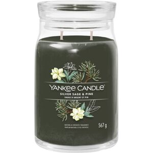 Yankee Candle Aromatická sviečka Signature sklo veľké Silver Sage & Pine 567 g Yankee Candle Aromatická sviečka Signature sklo veľké Silver Sage & Pine 567 g