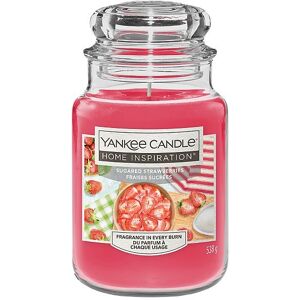 Yankee Candle Vonná sviečka Home Inspiration veľká Sugared Strawberries 538 g Yankee Candle Vonná sviečka Home Inspiration veľká Sugared Strawberries 538 g
