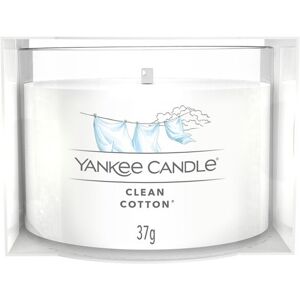 Yankee Candle Votívna sviečka v skle Clean Cotton 37 g Yankee Candle Votívna sviečka v skle Clean Cotton 37 g