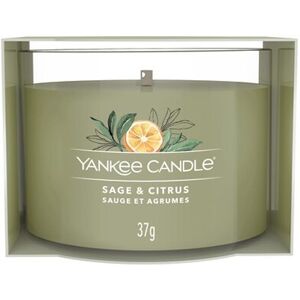 Yankee Candle Votívna sviečka v skle Sage & Citrus 37 g Yankee Candle Votívna sviečka v skle Sage & Citrus 37 g