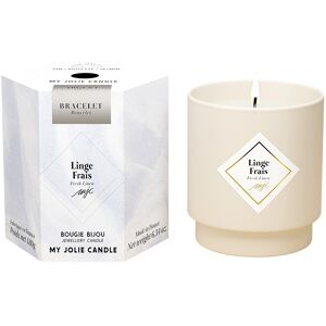My Jolie Candle Vonná sviečka 36h s náramkom Silver Les Surprenantes Svieža bielizeň 320289 My Jolie Candle Vonná sviečka 36h s náramkom Silver Les Surprenantes Svieža bielizeň 320289