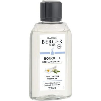 Maison Berger Paris Náplň do difuzéra Cozy Musk (Bouquet Recharge/Refill) 200 ml Maison Berger Paris Náplň do difuzéra Cozy Musk (Bouquet Recharge/Refill) 200 ml
