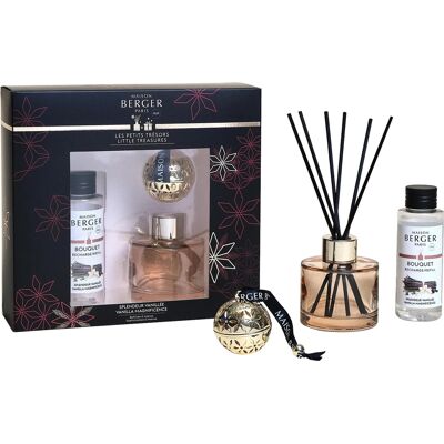 Maison Berger Paris Darčeková sada aróma difuzér Pomelis s vonnou keramikou Vanilla Magnificence Maison Berger Paris Darčeková sada aróma difuzér Pomelis s vonnou keramikou Vanilla Magnificence
