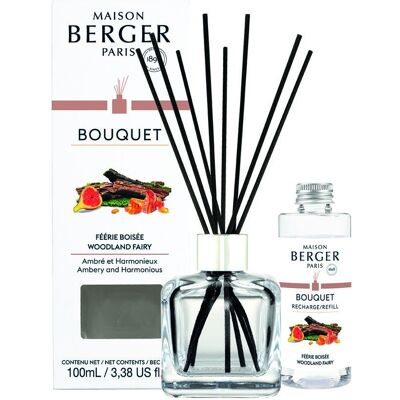 Maison Berger Paris Darčeková sada aróma difuzér Cube + náplň Woodland Fairy 100 ml Maison Berger Paris Darčeková sada aróma difuzér Cube + náplň Woodland Fairy 100 ml