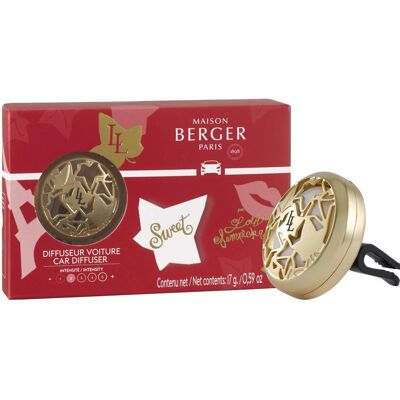 Maison Berger Paris Darčeková sada difuzér do auta zlatý + náplň Lolita Lempicka Sweet Maison Berger Paris Darčeková sada difuzér do auta zlatý + náplň Lolita Lempicka Sweet