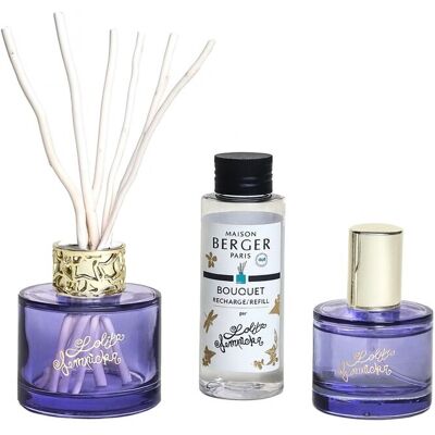 Maison Berger Paris Darčeková sada mini difuzér Lolita Lempicka fialový + náplň a bytový sprej Lolita Lempicka Maison Berger Paris Darčeková sada mini difuzér Lolita Lempicka fialový + náplň a bytový sprej Lolita Lempicka