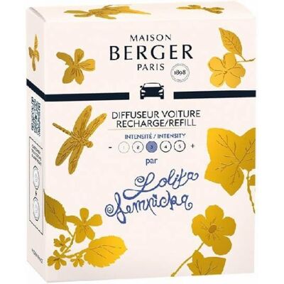 Maison Berger Paris Náhradná náplň do difuzéra do auta Lolita Lempicka (Car Diffuser Recharge/Refill) 2 ks Maison Berger Paris Náhradná náplň do difuzéra do auta Lolita Lempicka (Car Diffuser Recharge/Refill) 2 ks