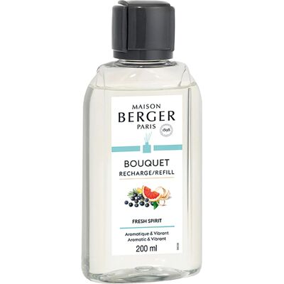 Maison Berger Paris Náplň do difuzéra Fresh Spirit (Bouquet Recharge/Refill) 200 ml Maison Berger Paris Náplň do difuzéra Fresh Spirit (Bouquet Recharge/Refill) 200 ml
