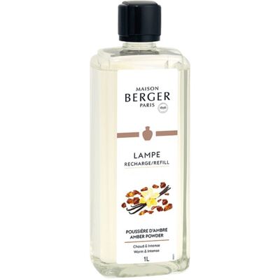 Maison Berger Paris Náplň do katalytickej lampy Amber Powder (Lampe Recharge/Refill) 1000 ml Maison Berger Paris Náplň do katalytickej lampy Amber Powder (Lampe Recharge/Refill) 1000 ml