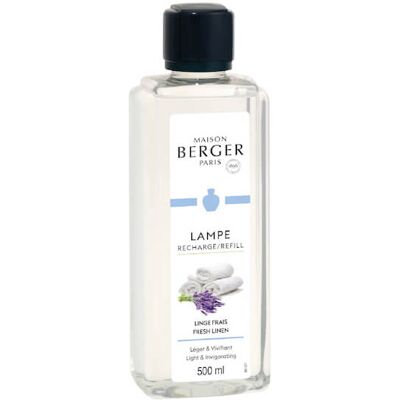 Maison Berger Paris Náplň do katalytickej lampy Fresh Linen (Lampe Recharge/Refill) 500 ml Maison Berger Paris Náplň do katalytickej lampy Fresh Linen (Lampe Recharge/Refill) 500 ml