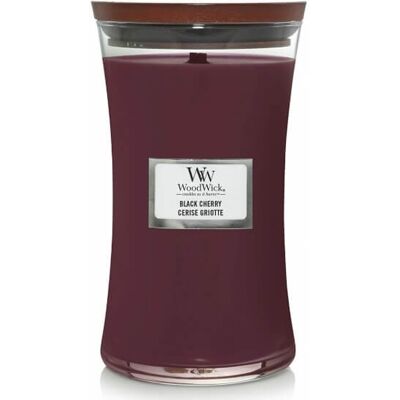 WoodWick Vonná sviečka váza Black Cherry 609,5 g WoodWick Vonná sviečka váza Black Cherry 609,5 g