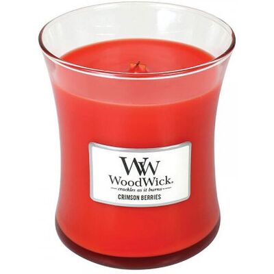 WoodWick Vonná sviečka váza Crimson Berries 275 g WoodWick Vonná sviečka váza Crimson Berries 275 g