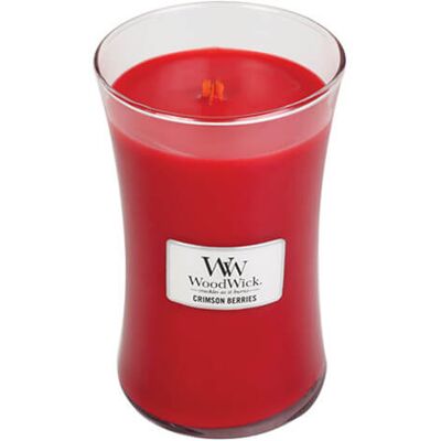 WoodWick Vonná sviečka váza Crimson Berries 609 g WoodWick Vonná sviečka váza Crimson Berries 609 g