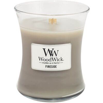 WoodWick Vonná sviečka váza Fireside 275 g WoodWick Vonná sviečka váza Fireside 275 g