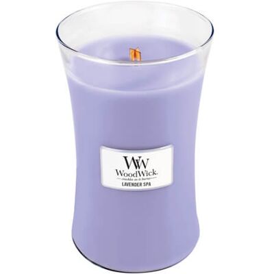 WoodWick Vonná sviečka váza Lavender Spa 609,5 g WoodWick Vonná sviečka váza Lavender Spa 609,5 g