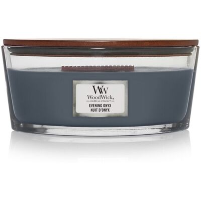 WoodWick Vonná sviečka loď Evening Onyx 453,6 g WoodWick Vonná sviečka loď Evening Onyx 453,6 g