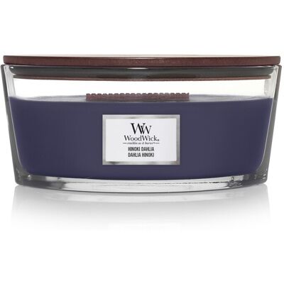 WoodWick Vonná sviečka loď Hinoki Dahlia 453,6 g WoodWick Vonná sviečka loď Hinoki Dahlia 453,6 g
