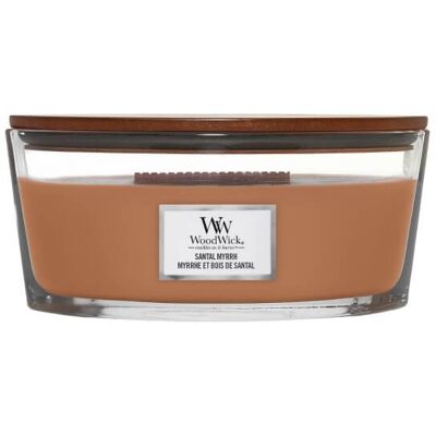 WoodWick Vonná sviečka loď Santal Myrrh 453,6 g WoodWick Vonná sviečka loď Santal Myrrh 453,6 g
