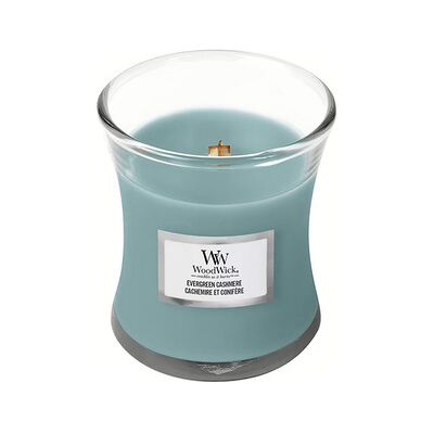 WoodWick Vonná sviečka váza Evergreen Cashmere 275 g WoodWick Vonná sviečka váza Evergreen Cashmere 275 g