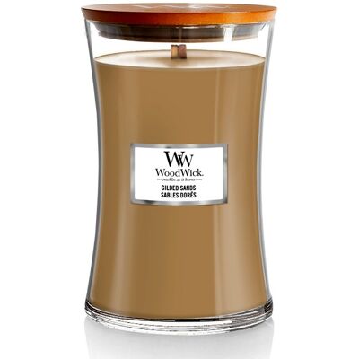 WoodWick Vonná sviečka váza Gilded Sands 609,5 g WoodWick Vonná sviečka váza Gilded Sands 609,5 g