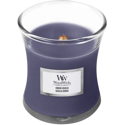 WoodWick Vonná sviečka váza Hinoki Dahlia 85 g WoodWick Vonná sviečka váza Hinoki Dahlia 85 g