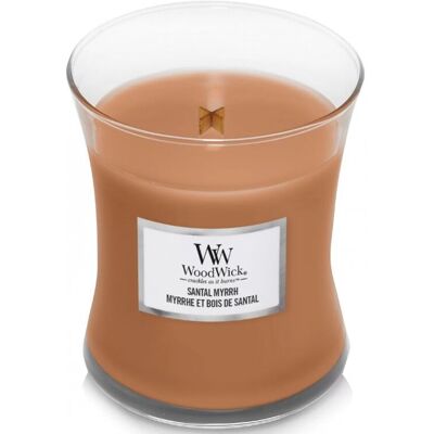 WoodWick Vonná sviečka váza Santal Myrrh 275 g WoodWick Vonná sviečka váza Santal Myrrh 275 g