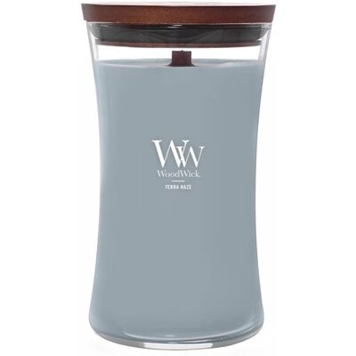 WoodWick Vonná sviečka váza veľká Terra Haze 609,5 g WoodWick Vonná sviečka váza veľká Terra Haze 609,5 g