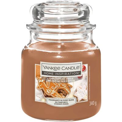 Yankee Candle Vonná sviečka Home Inspiration Gingerbread Jingle 340 g Yankee Candle Vonná sviečka Home Inspiration Gingerbread Jingle 340 g