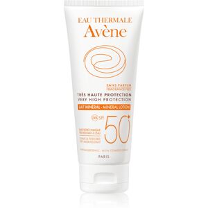 Avène Ochranné minerálne mlieko pre intolerantnú a alergickú pokožku SPF 50+ (Very High Protection Mineral Lotion) 100 ml Avène Ochranné minerálne mlieko pre intolerantnú a alergickú pokožku SPF 50+ (Very High Protection Mineral Lotion) 100 ml