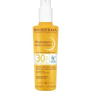 Bioderma Sprej na opaľovanie pre citlivú pokožku SPF 30 Photoderm (Invisible Spray) 200 ml Bioderma Sprej na opaľovanie pre citlivú pokožku SPF 30 Photoderm (Invisible Spray) 200 ml