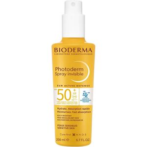Bioderma Sprej na opaľovanie pre citlivú pokožku SPF 50+ Photoderm (Invisible Spray) 200 ml Bioderma Sprej na opaľovanie pre citlivú pokožku SPF 50+ Photoderm (Invisible Spray) 200 ml