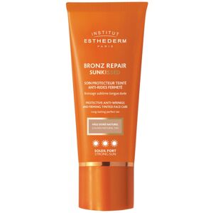 Institut Esthederm Tónovaný protivráskový a spevňujúci krém na opaľovanie s vysokou ochranou Bronz Repair Sunkissed Strong Sun (Face Care) 50 ml Institut Esthederm Tónovaný protivráskový a spevňujúci krém na opaľovanie s vysokou ochranou Bronz Repair Sunkissed Strong Sun (Face Care) 50 ml
