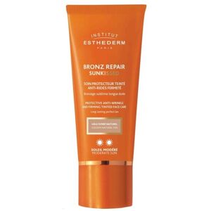 Institut Esthederm Tónovaný protivráskový krém na opaľovanie Bronz Repair Sunkissed (Anti-Wrinkle a Firming Tinted Face Care) 50 ml Institut Esthederm Tónovaný protivráskový krém na opaľovanie Bronz Repair Sunkissed (Anti-Wrinkle a Firming Tinted Face Care) 50 ml