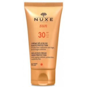Nuxe Opaľovací krém na tvár SPF 30 Sun (Delicious Cream High Protection) 50 ml Nuxe Opaľovací krém na tvár SPF 30 Sun (Delicious Cream High Protection) 50 ml