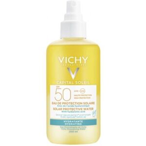 Vichy Hydratačný sprej na opaľovanie SPF 50 Capital Soleil (Solar Protective Water) 200 ml Vichy Hydratačný sprej na opaľovanie SPF 50 Capital Soleil (Solar Protective Water) 200 ml