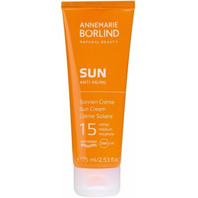 ANNEMARIE BORLIND Opaľovací krém s anti-age efektom SPF 15 Sun Anti Aging (Sun Cream) 75 ml ANNEMARIE BORLIND Opaľovací krém s anti-age efektom SPF 15 Sun Anti Aging (Sun Cream) 75 ml