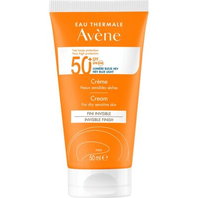 Avène Ochranný pleťový krém pre suchú a citlivú pleť SPF 50+ (Very High Protection Cream) 50 ml Avène Ochranný pleťový krém pre suchú a citlivú pleť SPF 50+ (Very High Protection Cream) 50 ml