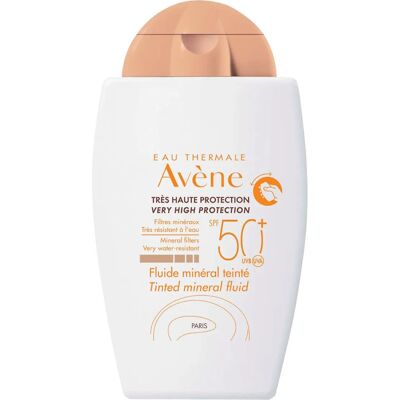 Avène Tónovací minerálny fluid SPF 50+ (Tinted Mineral Fluid) 40 ml Avène Tónovací minerálny fluid SPF 50+ (Tinted Mineral Fluid) 40 ml