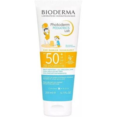 Bioderma Mlieko na opaľovanie Photoderm Pediatrics Lait SPF 50+ 200 ml Bioderma Mlieko na opaľovanie Photoderm Pediatrics Lait SPF 50+ 200 ml