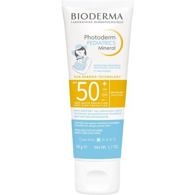 Bioderma Krém na opaľovanie SPF 50+ Photoderm Pediatrics Mineral 50 g Bioderma Krém na opaľovanie SPF 50+ Photoderm Pediatrics Mineral 50 g