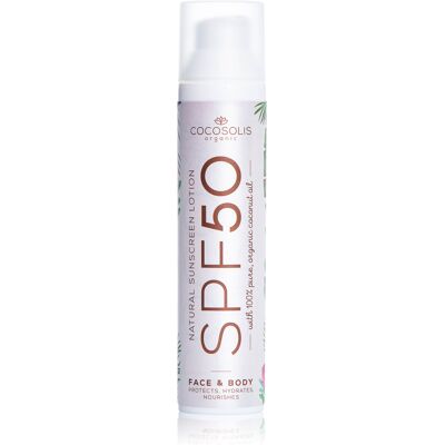 Cocosolis Ochranné mlieko na opaľovanie SPF 50 Sunscreen Lotion 100 ml Cocosolis Ochranné mlieko na opaľovanie SPF 50 Sunscreen Lotion 100 ml