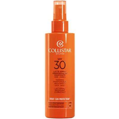 Collistar Ochranné mlieko v spreji urýchľujúce proces opaľovania SPF 30 (Tanning Moisturizing Milk Spray) 200 ml Collistar Ochranné mlieko v spreji urýchľujúce proces opaľovania SPF 30 (Tanning Moisturizing Milk Spray) 200 ml