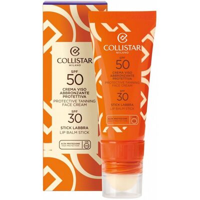 Collistar Opaľovací krém a balzam na pery 2v1 SPF 50 Collistar Opaľovací krém a balzam na pery 2v1 SPF 50