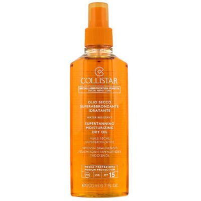 Collistar Olej na opaľovanie SPF 15 (Supertanning Moisturizing Dry Oil) 200 ml Collistar Olej na opaľovanie SPF 15 (Supertanning Moisturizing Dry Oil) 200 ml
