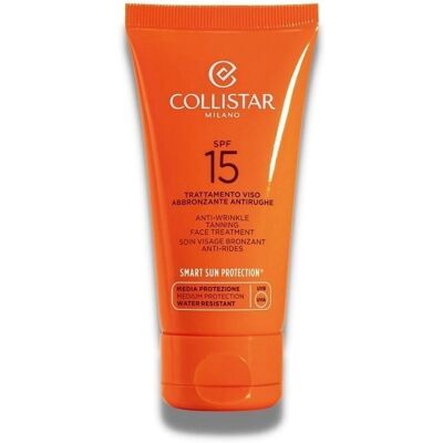 Collistar Opaľovacia pleťová starostlivosť proti vráskam SPF 15 (Anti-Wrinkle Tanning Face Treatment) 50 ml Collistar Opaľovacia pleťová starostlivosť proti vráskam SPF 15 (Anti-Wrinkle Tanning Face Treatment) 50 ml