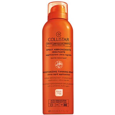 Collistar Sprej na opaľovanie SPF 30 (Moisturizing Tanning Spray) 200 ml Collistar Sprej na opaľovanie SPF 30 (Moisturizing Tanning Spray) 200 ml