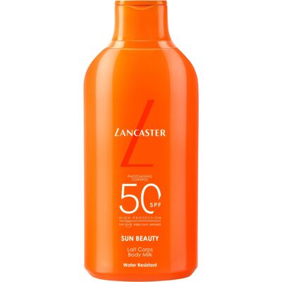Lancaster Opaľovacie mlieko Sun Beauty SPF 50 (Body Milk) 400 ml Lancaster Opaľovacie mlieko Sun Beauty SPF 50 (Body Milk) 400 ml